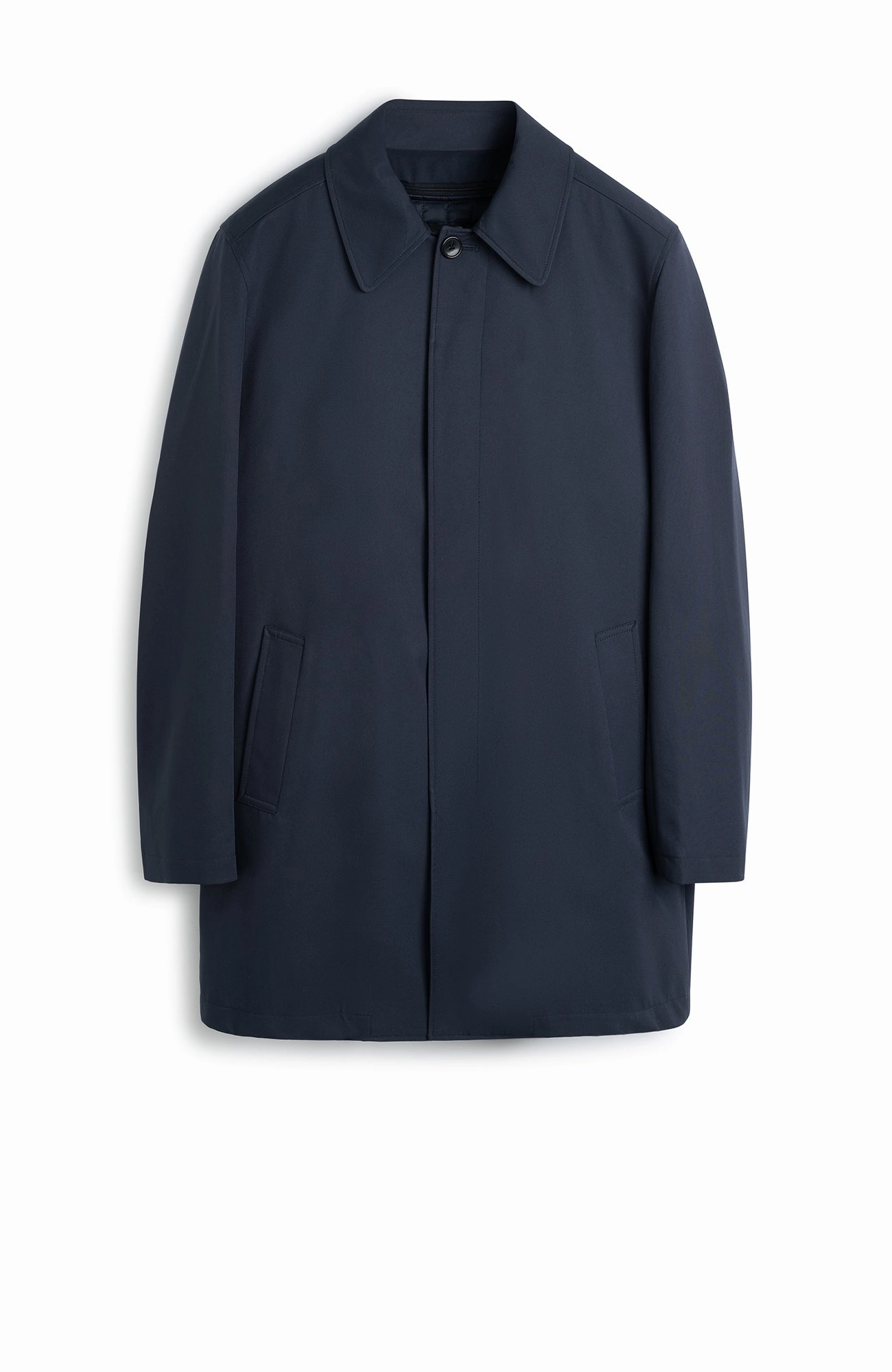 MCCORD RAINCOAT in NAVY Comfy Layer suitable for rainy days