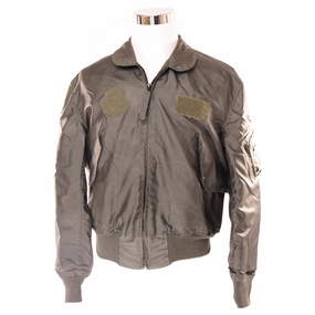 Threat VINTAGE USAF US AIR FORCE FLIGHT JACKET CWU 36/P 36P SUMMER 1993 SIZE LARGE 42-44