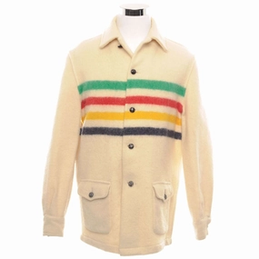 Hint Light Coverage VINTAGE HUDSON'S BAY WOOL COAT SIZE XL MADE IN CANADA