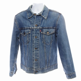 coordinating piece VINTAGE LEVIS TYPE 3 JACKET 2 POCKETS SINGLE STITCH 1980S SIZE 40 MADE IN USA