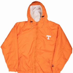 Toothpaste Ribbed Knit Cuffs VINTAGE NCAA TENNESSEE VOLUNTEERS 1990S WINDBREAKER JACKET LARGE