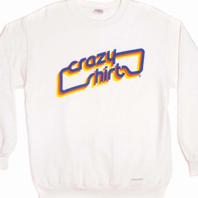 Travel Minimal VINTAGE CRAZY SHIRT HAWAII SWEATSHIRT 80s 1980s SIZE LARGE MADE IN USA