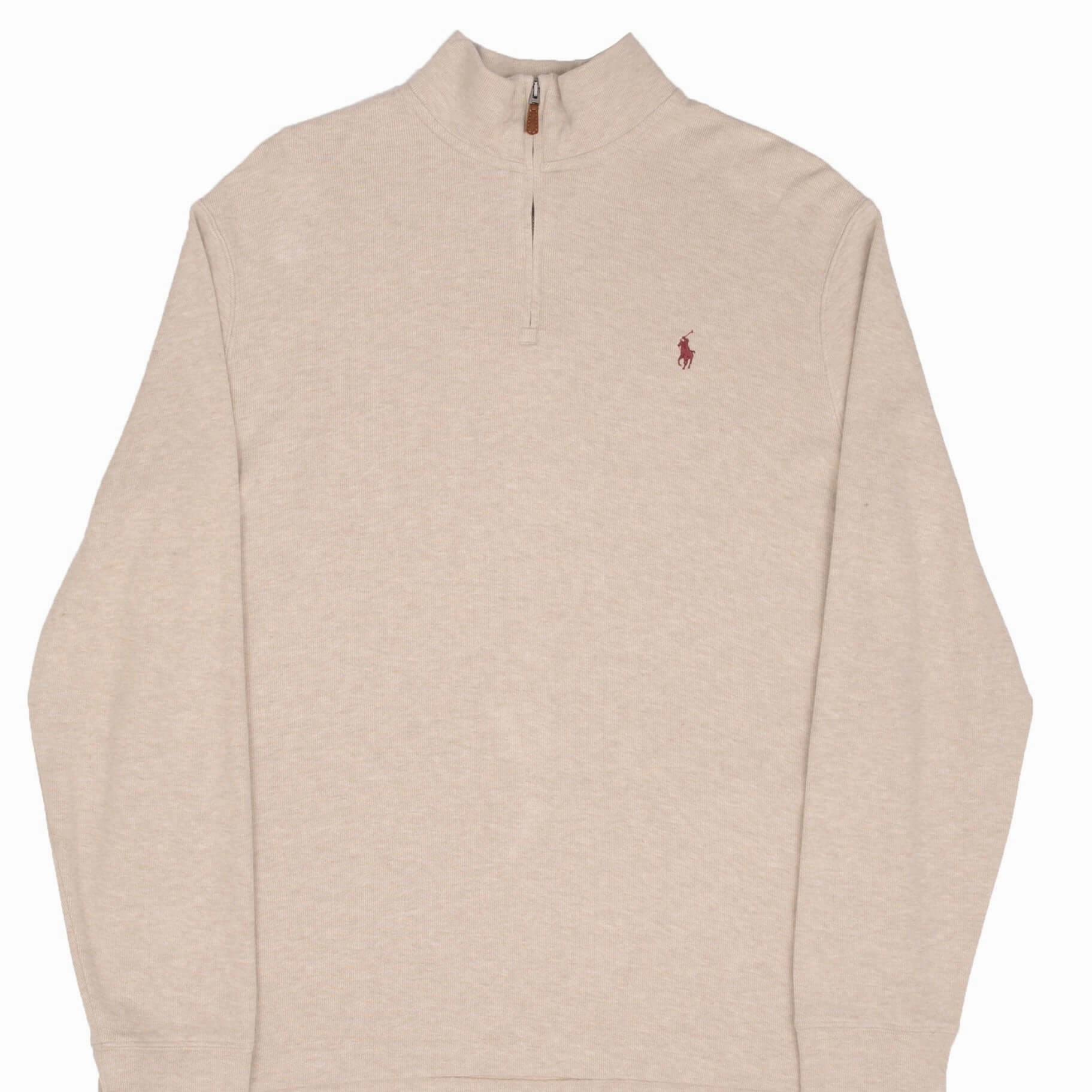 product tropical vibrancy Versatile Hoodie POLO RALPH LAUREN BEIGE QUARTER 1/4 ZIP SWEATER SIZE LARGE