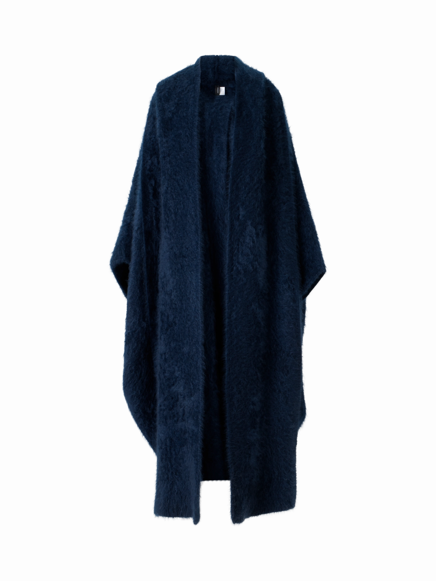 Stylish Staple Versatile Comforted Long Cashmere Cape with Removable Scarf Hood