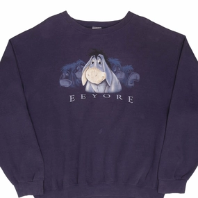 VINTAGE DISNEY EEYORE 1990S SWEATSHIRT SIZE 2XL MADE IN USA product swimming suitable buoyancy Core Chic