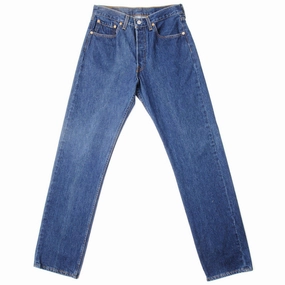 VINTAGE LEVIS 501 JEANS INDIGO 1990'S SIZE W30 L33 MADE IN USA Day To Night