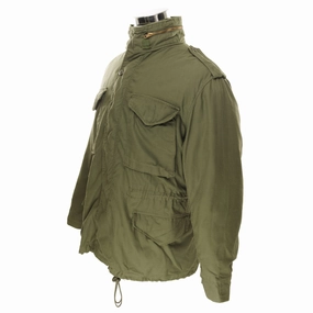 VINTAGE US ARMY M1965 M65 ALPHA INDUSTRIES FIELD JACKET 1976 SIZE MEDIUM SHORT Shawl