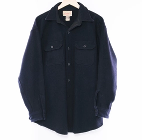 VINTAGE USN US NAVY CPO  KAMP-IT FLANNEL SHIRT 1960'S Weekend Sporty product surfing suitable balance