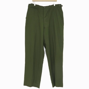 US ARMY FIELD TROUSERS PANTS M-1951 M51 1951 KOREAN WAR SIZE 38X33 LARGE LONG TaperedLeg DurablePolyester