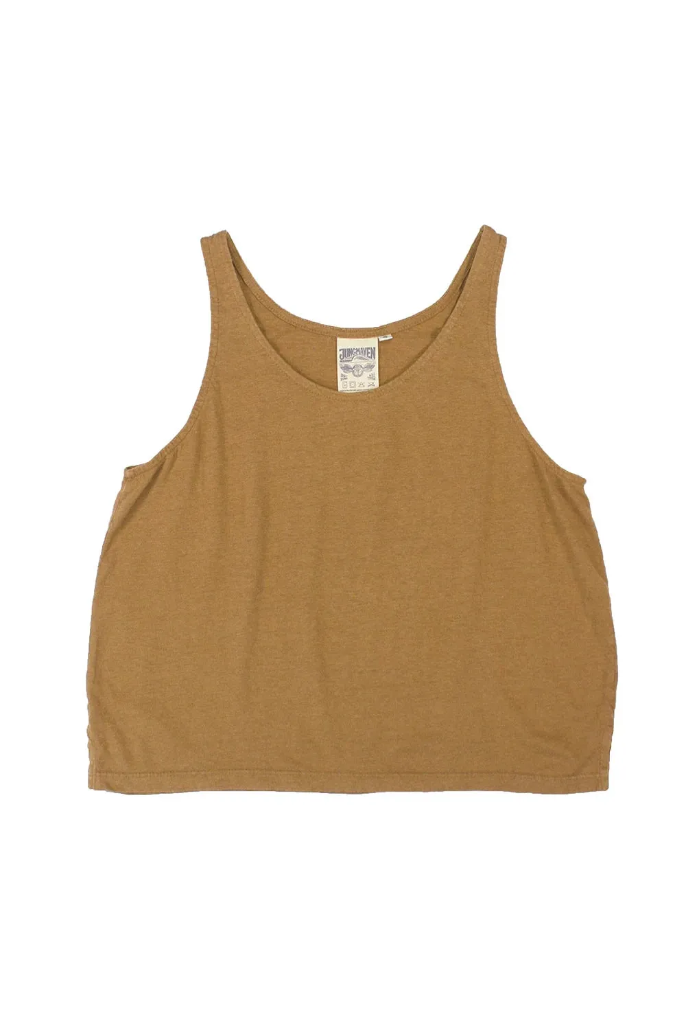 Cropped Tank Bright and Bold BiodegradableMaterial