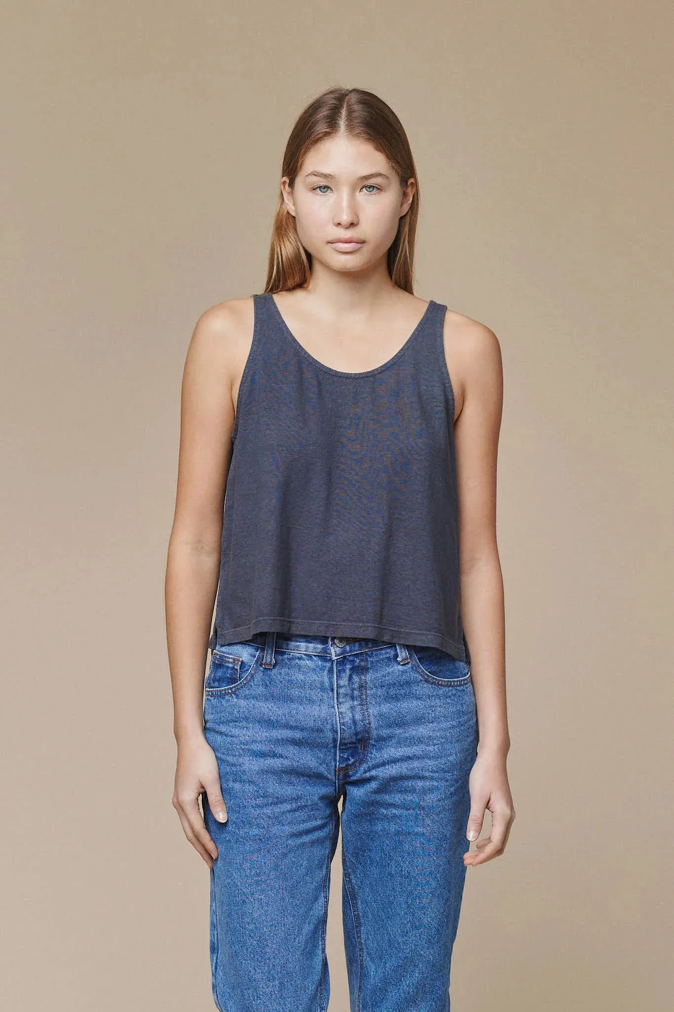 Classic and Comfy Comfortable And Trendy Cropped Tank