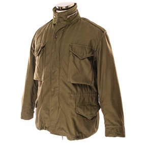suitable for trade shows VINTAGE US ARMY M-1965 M65 FIELD JACKET 1970 VIETNAM WAR SIZE MEDIUM SHORT
