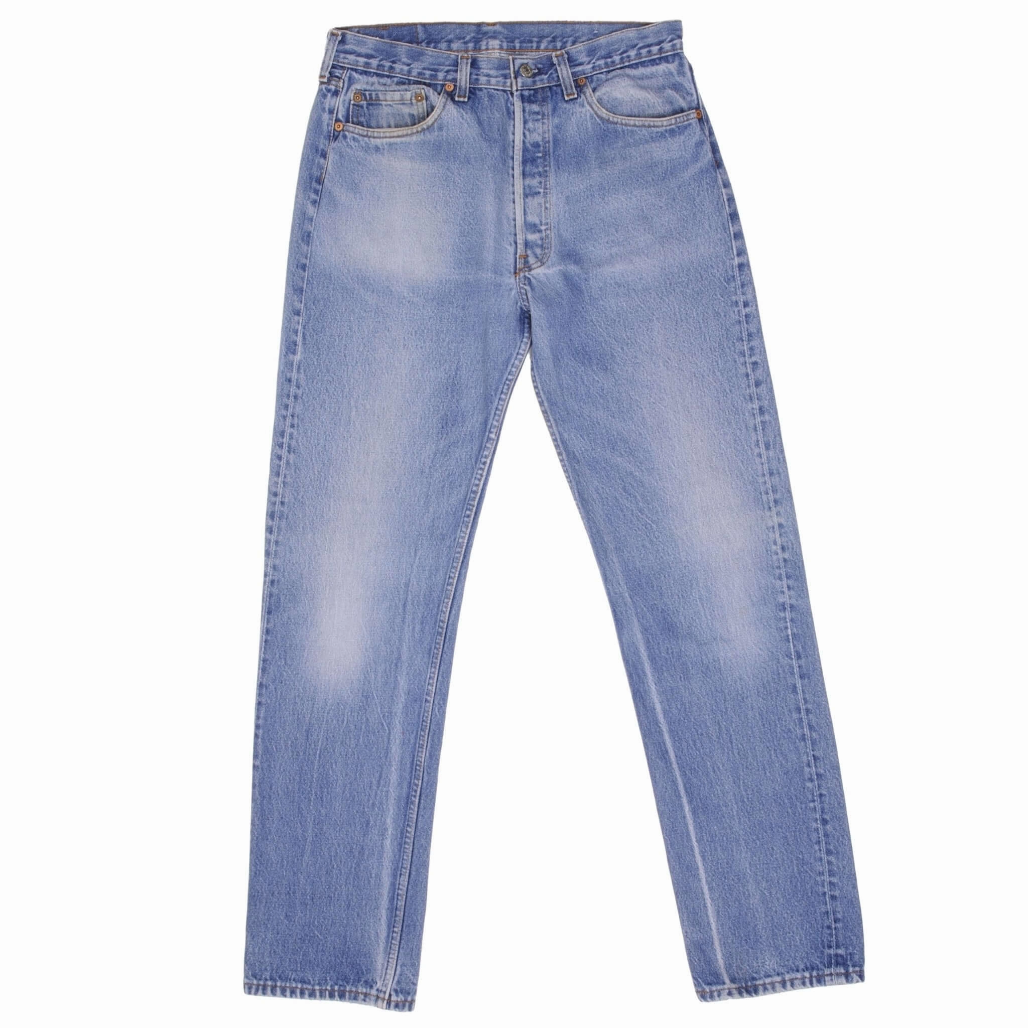 VINTAGE LEVIS 501 JEANS INDIGO 1980S SIZE W31 L33 MADE IN USA Couple Look Modern