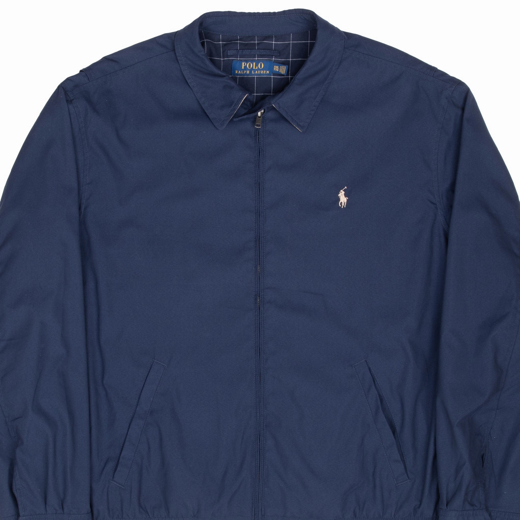 Waterproof Material VINTAGE POLO RALPH LAUREN BLUE HARRINGTON GOLF JACKET 2XL