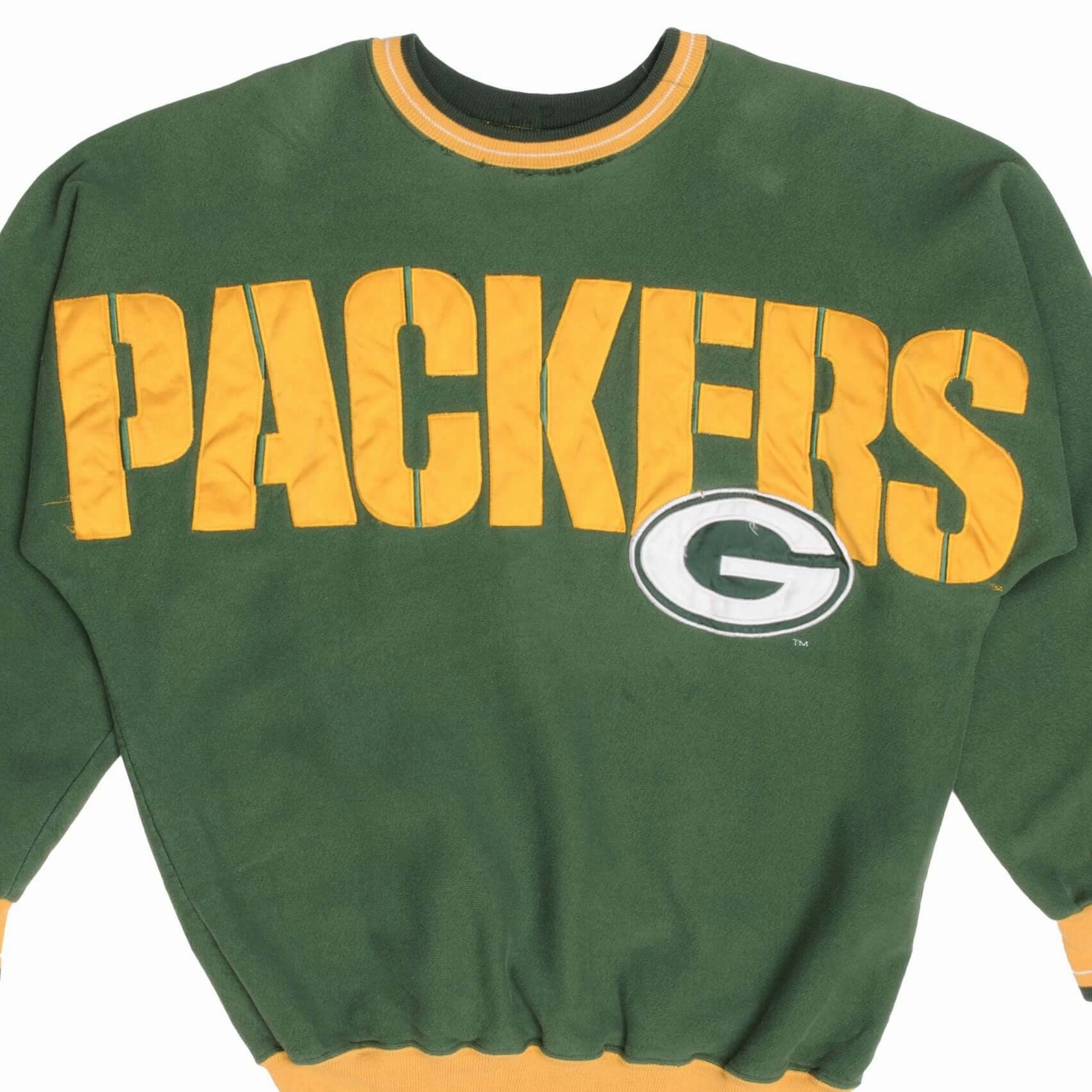 Timeless Layer Casual Wear VINTAGE NFL GREEN BAY PACKERS LEGENDS ATHLETIC SWEATSHIRT 1990S LARGE MADE USA