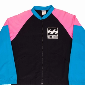 Schedule VINTAGE BILLABONG SURF SHELL WINDBREAKER JACKET 1990S SIZE LARGE MADE IN USA