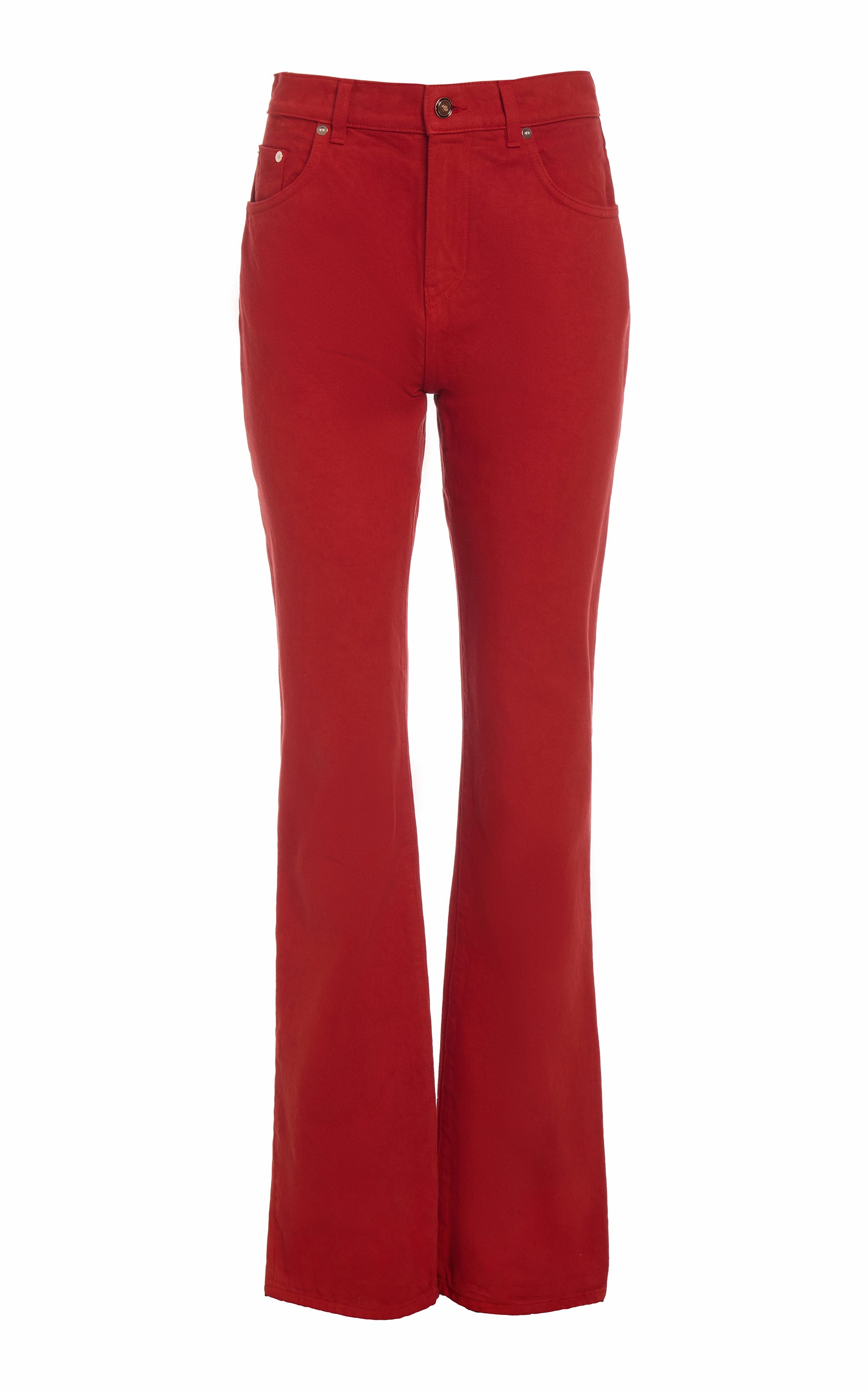 No Pinch Rey Straight-leg Jean in Antelope Orange Recycled Cotton Denim