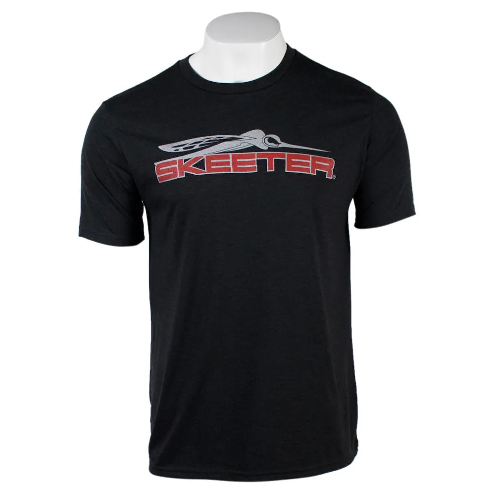 Skeeter Chrome Slogan Tee Casual Comfort