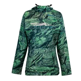 Skeeter DSG Skylar Technical Hoodie - Sea Foam tall size