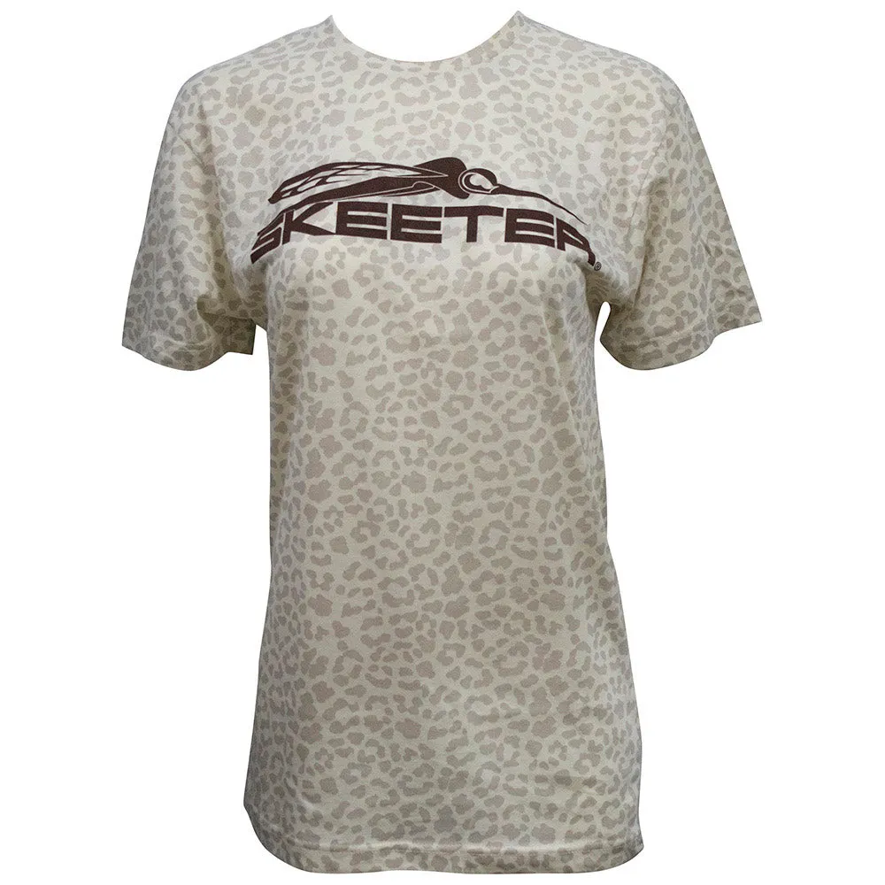 Skeeter Ladies Leopard Tee Daily Style suitable for all genders