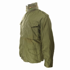 VINTAGE US ARMY M-1965 M65 1981 FIELD JACKET SIZE SMALL SHORT Allow