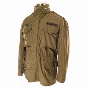 VINTAGE US ARMY M-1965 M65 FIELD JACKET 1967 VIETNAM WAR SIZE SMALL REGULAR Award