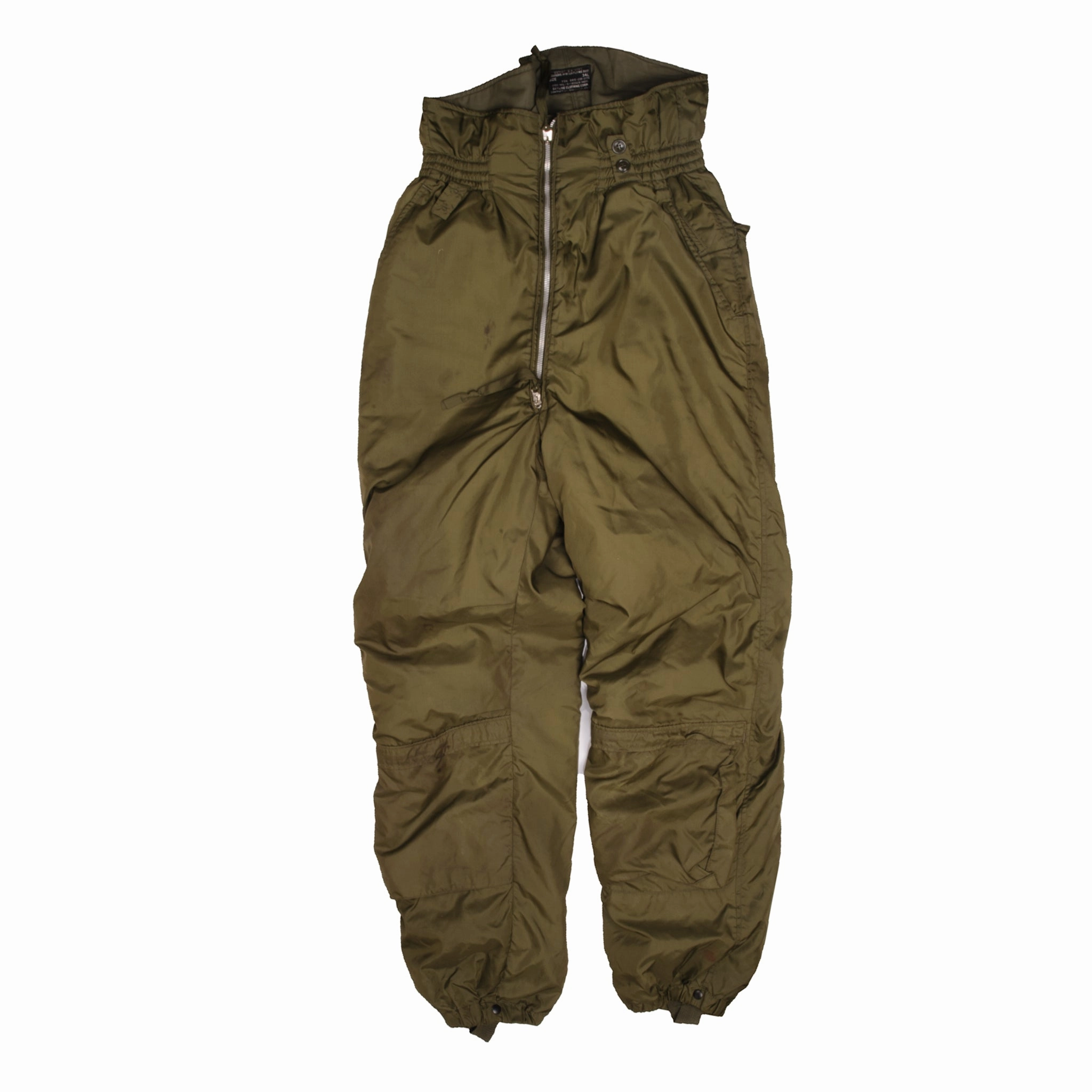 NonIrritatingSeams VINTAGE USN FLIGHT SUIT TROUSERS PANTS VIETNAM WAR 1963 SIZE 34X32