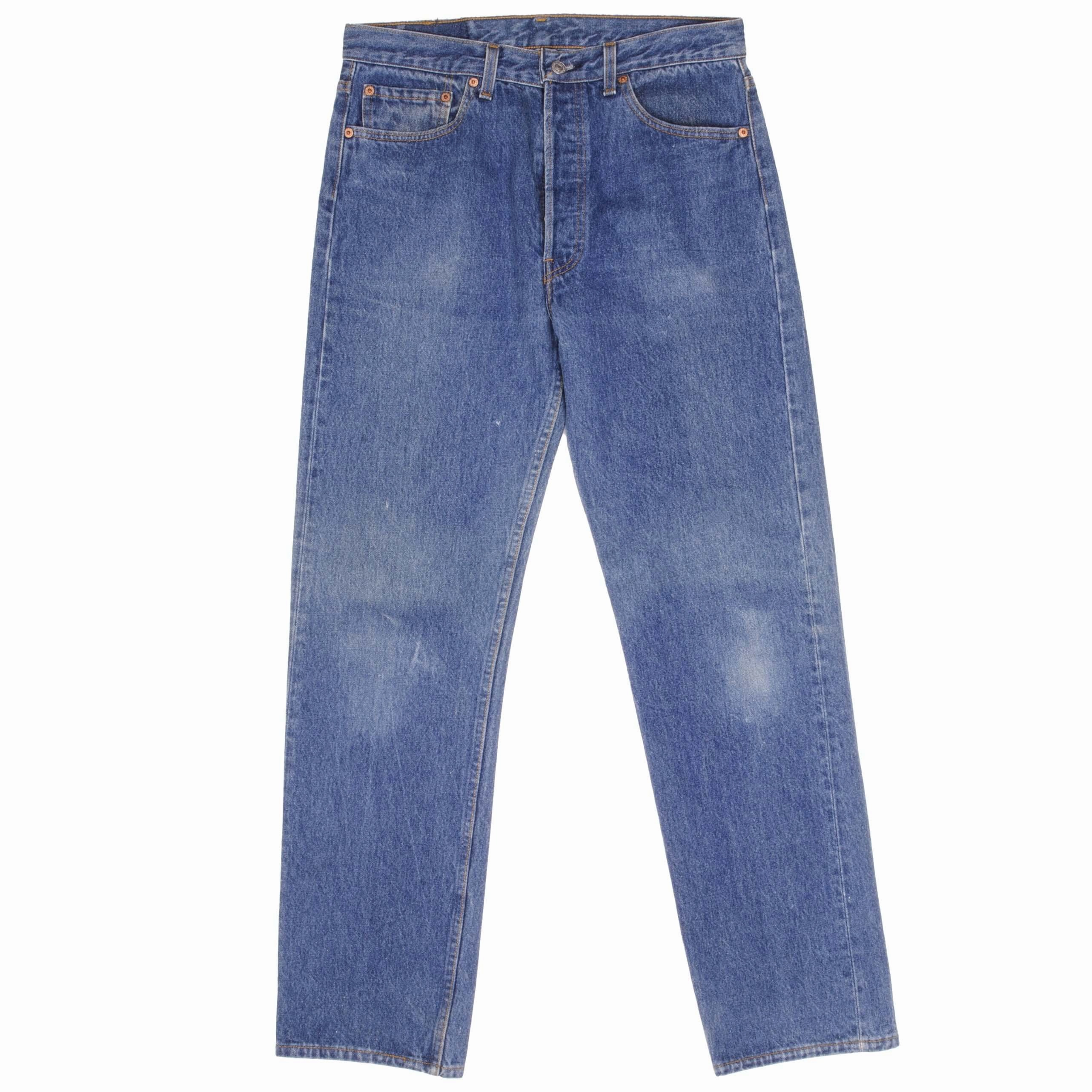 Family Style Parent Style Smart Casual VINTAGE LEVIS 501 JEANS INDIGO 1990S SIZE W33 L32 MADE IN USA