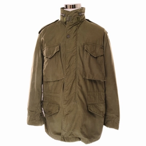 Acknowledge Rack VINTAGE US ARMY M-1965 M65 FIELD JACKET 1969 VIETNAM WAR SIZE LARGE REGULAR