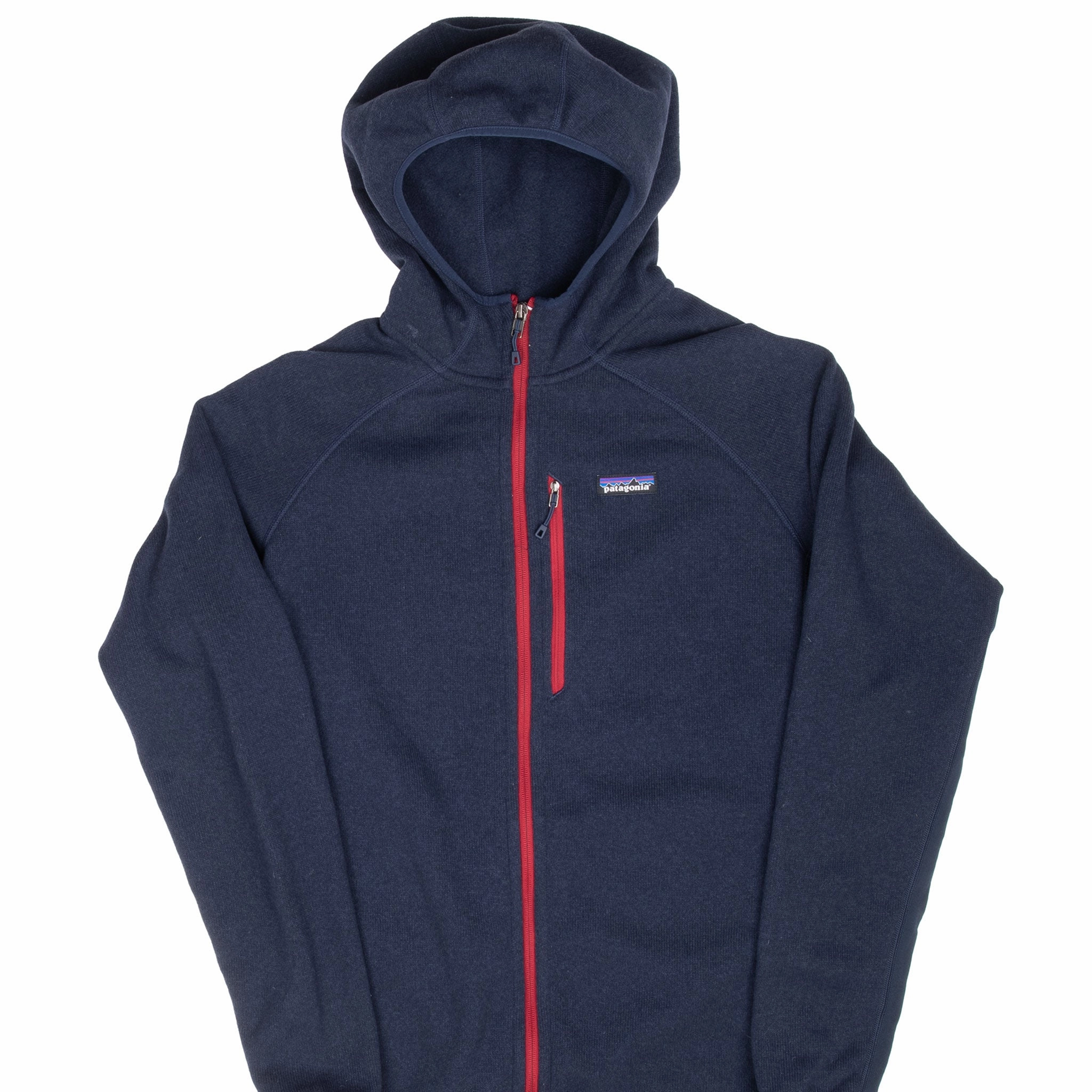 Advantage Core Vent Zones VINTAGE PATAGONIA BLUE BETTER SWEATER HOODY FLEECE JACKET LARGE 2000S