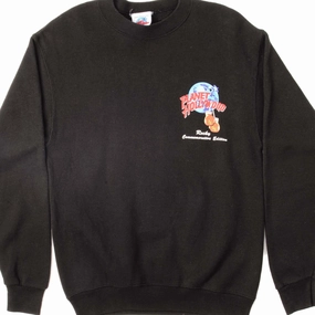 VINTAGE PLANET HOLLYWOOD ROCKY COMMEMORATIVE EDITION SWEATSHIRT 1996 SIZE SMALL MADE IN USA product chambray casualness
