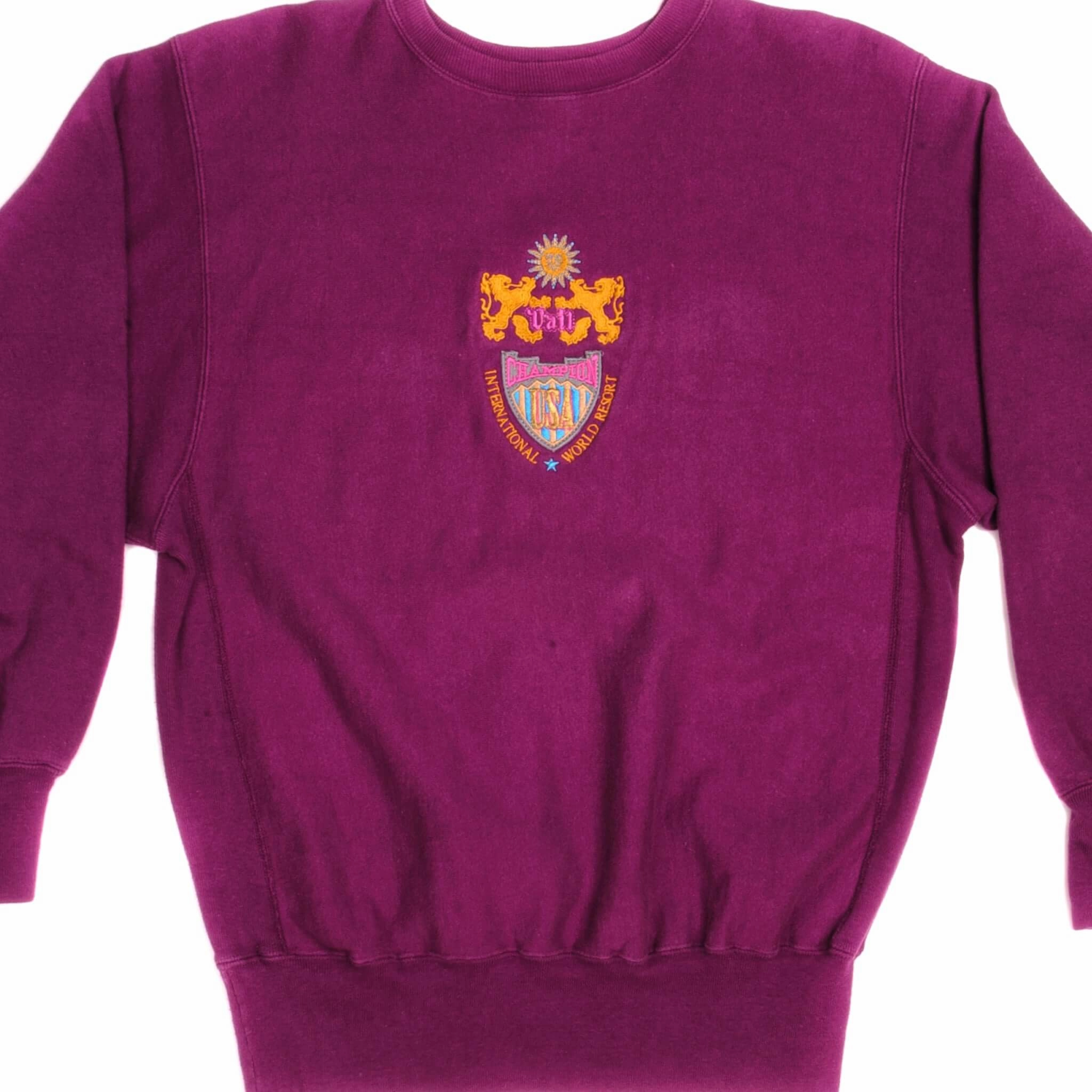 VINTAGE CHAMPION REVERSE WEAVE SWEATSHIRT 1990s SIZE LARGE MADE IN USA Travel Relaxed