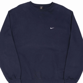 Layered Fit Brunch Outfit VINTAGE NIKE GOLF CLASSIC SWOOSH NAVY BLUE SWEATSHIRT 2000S SIZE LARGE
