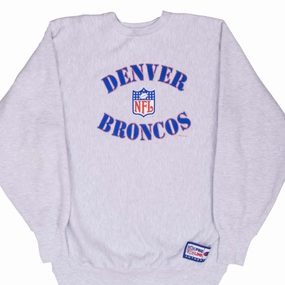 VINTAGE NFL DENVER BRONCOS 1994 CHAMPION REVERSE WEAVE SWEATSHIRT XL product development product birthday joy