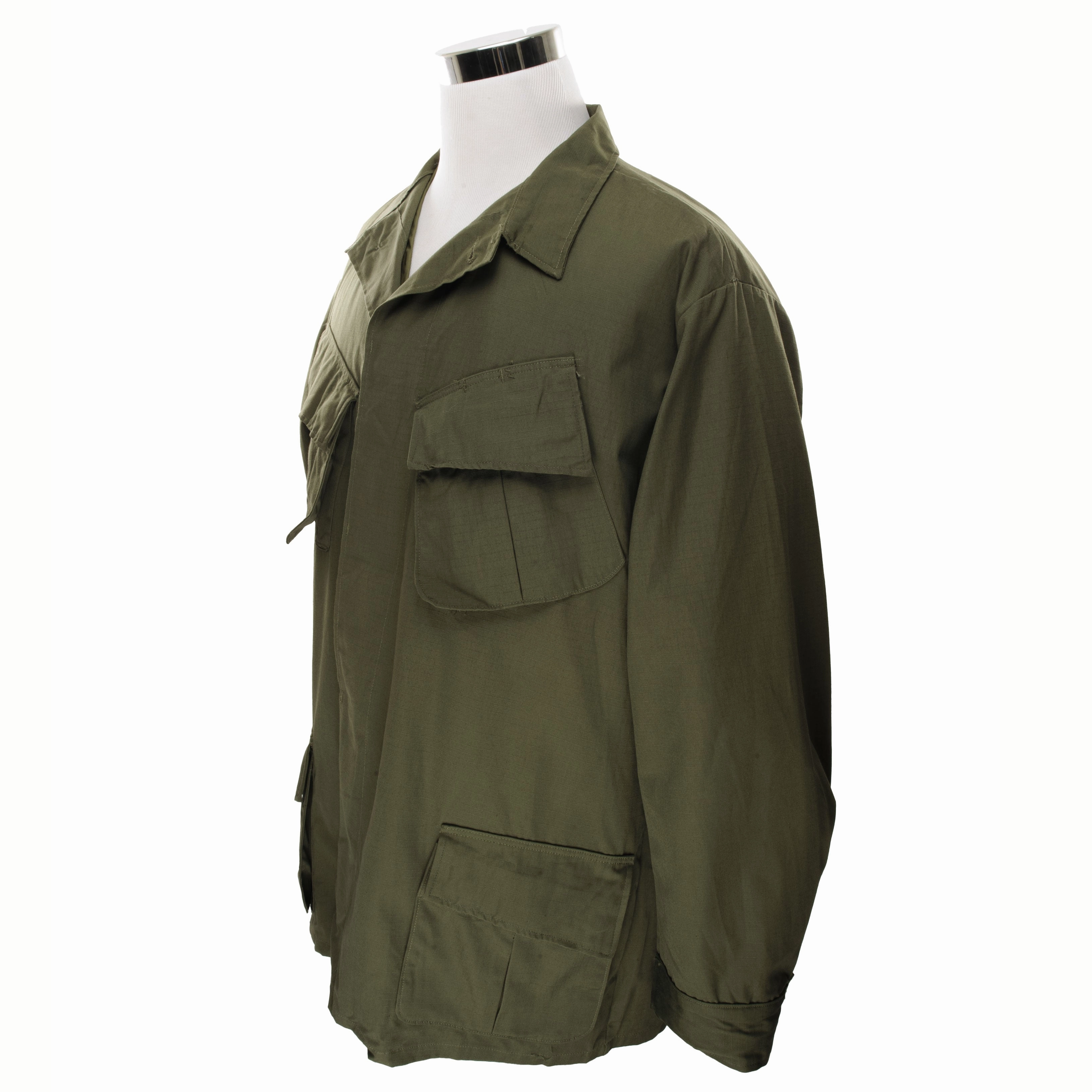 VINTAGE US ARMY TROPICAL COMBAT JACKET 1969 VIETNAM WAR XL REGULAR NOS NEW Announce Urban