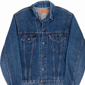 Network VINTAGE LEVIS TYPE 3 DENIM JACKET SINGLE STITCH SIZE 38 1970S MADE IN USA