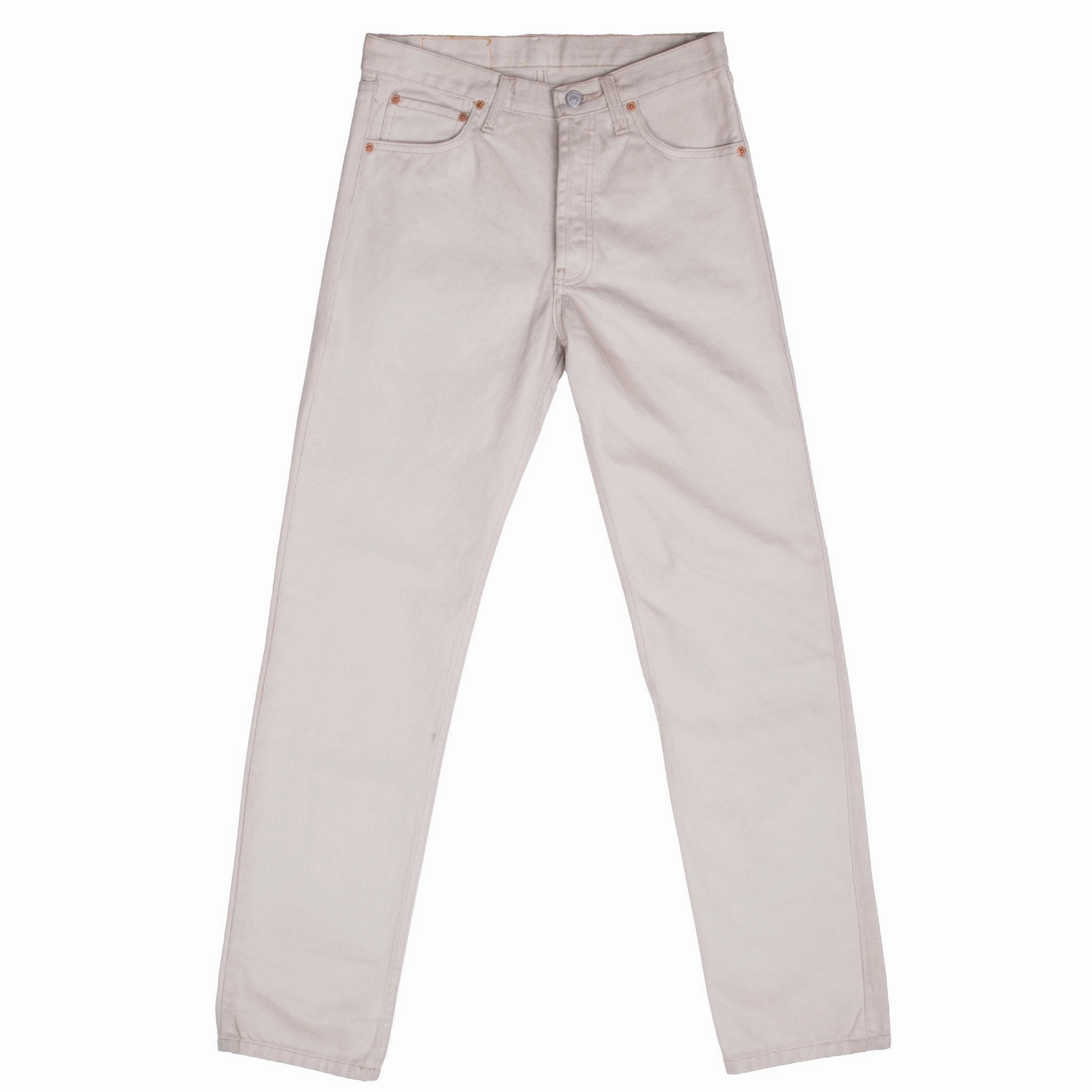 VINTAGE LEVIS 501 BEIGE PRESHRUNK JEANS 1993 SIZE 30X32 W30 L32 MADE IN USA DEADSTOCK Modern Comfort