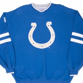 VINTAGE STARTER NFL INDIANAPOLIS COLTS 1990S SWEATSHIRT XL marbled Streetwear vibe
