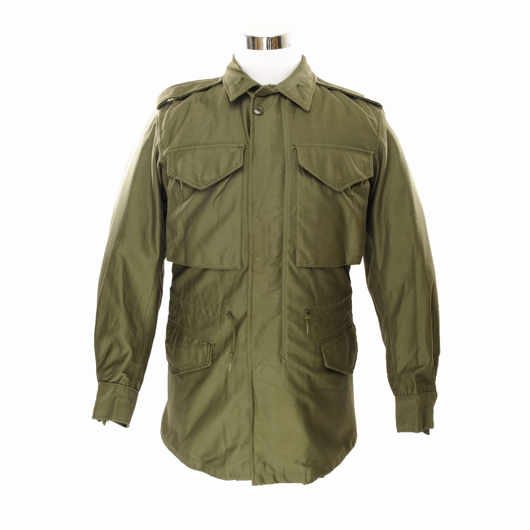 VINTAGE US ARMY M-1951 M51 FIELD JACKET 1961 SIZE XS REGULAR NOS DEADSTOCK WindproofConstruction