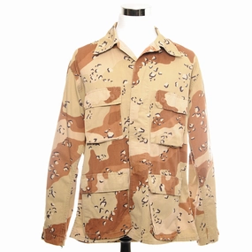 VINTAGE US ARMY COMBAT JACKET DESERT STORM CAMOUFLAGE 1990 SIZE LARGE REGULAR Process
