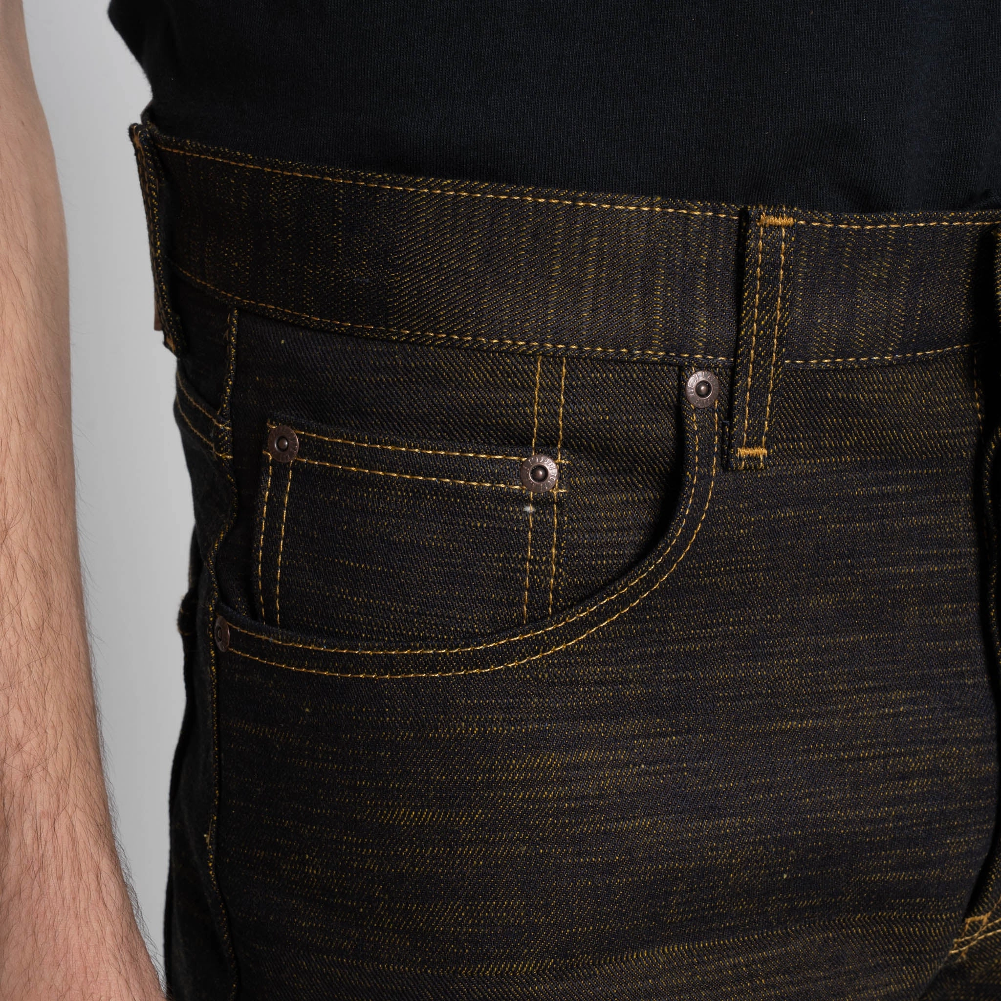 Calm Aesthetic Clean Shape Strong Guy - King Ghidorah: The Three-Headed Monster Denim