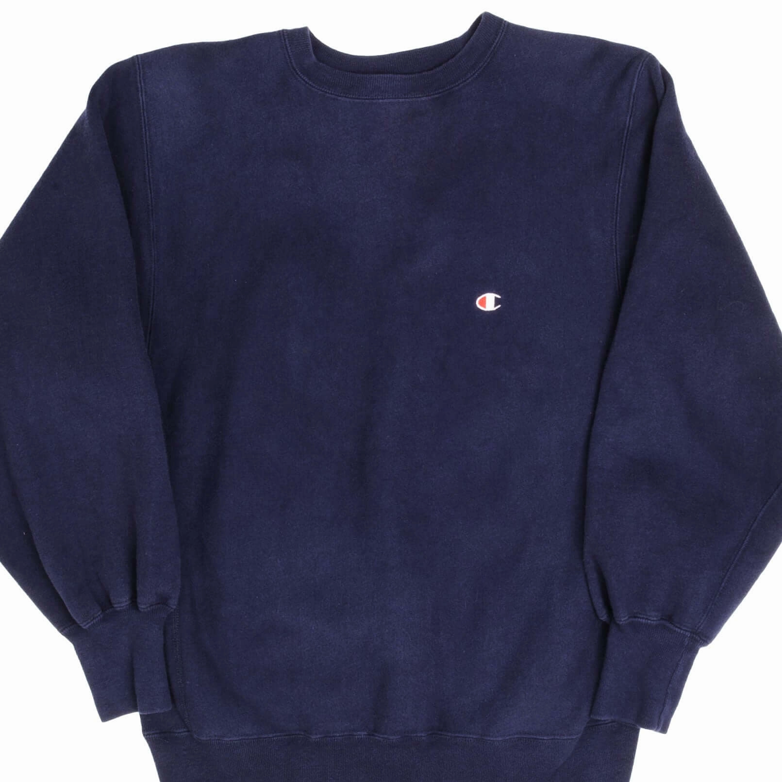 VINTAGE REVERSE WEAVE CHAMPION BLUE SWEATSHIRT 1990S LARGE MADE USA Travel Fit