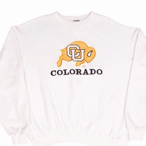 VINTAGE NCAA COLORADO GOLDEN BUFFALOES SWEATSHIRT 1990S SIZE MEDIUM right for formal events