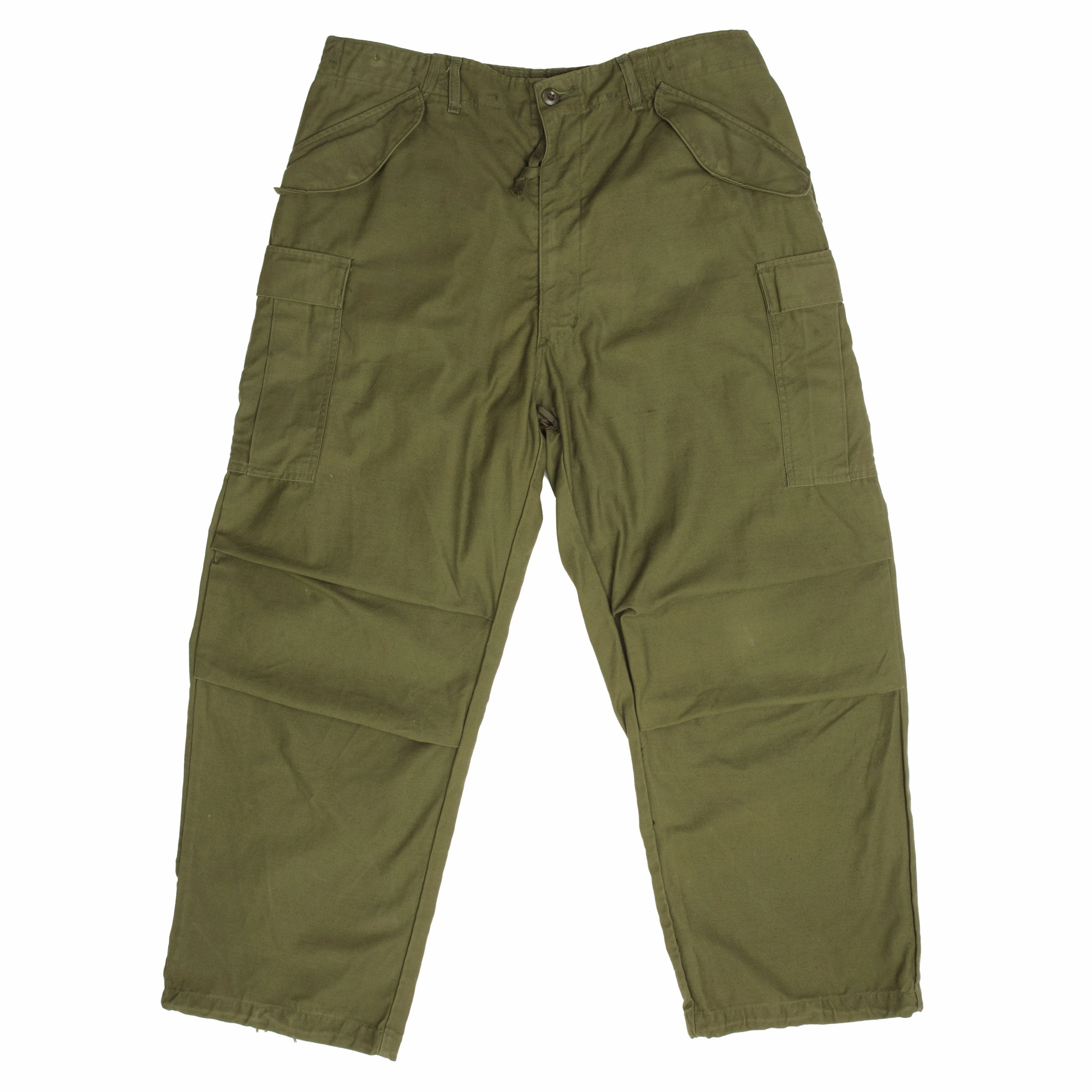 VINTAGE US ARMY FIELD TROUSERS PANTS M-1965 M65 1976 SIZE LARGE REGULAR MultiPocketDesign Compact Packability