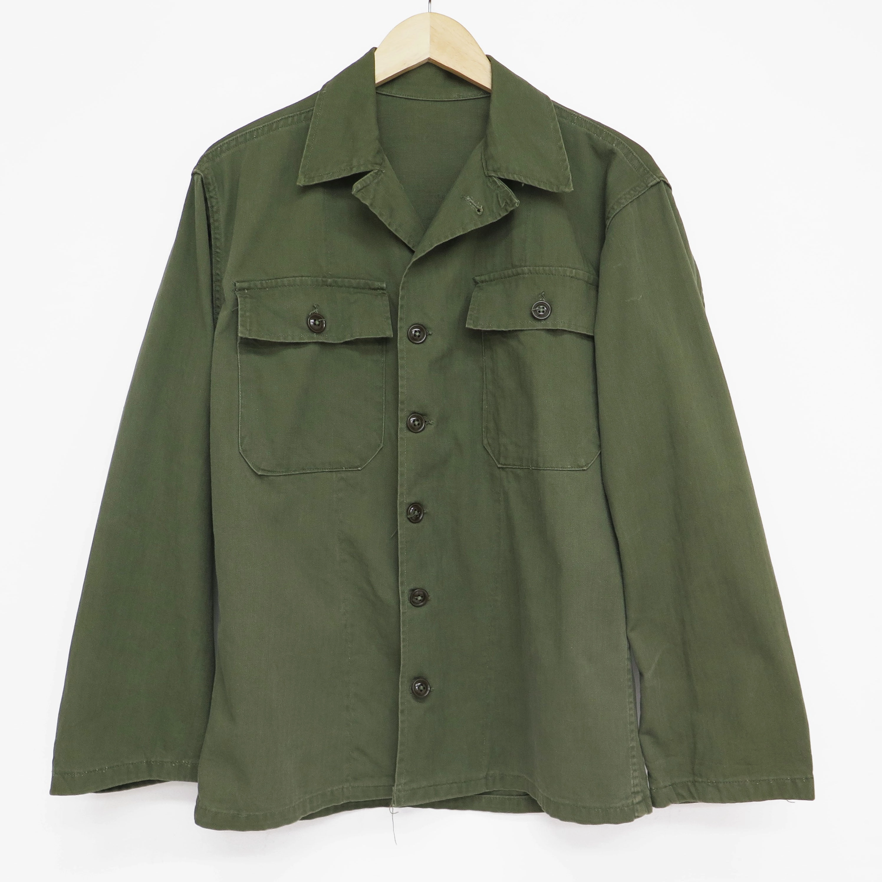 Cozy All Season budget-friendly US ARMY UTILITY SHIRT HBT HERRINGBONE TWILL 1950'S EARLY VIETNAM SIZE SMALL