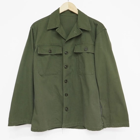 Cozy All Season budget-friendly US ARMY UTILITY SHIRT HBT HERRINGBONE TWILL 1950'S EARLY VIETNAM SIZE SMALL