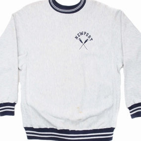 Shiny Finish Cozy Design VINTAGE CHAMPION REVERSE WEAVE NEWPORT SWEATSHIRT 1990S LARGE MADE USA