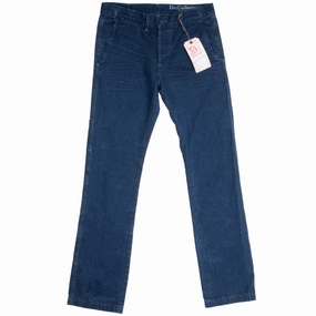 VINTAGE DR COLLECTORS LOT P03 BLUE WORKER PANTS JEANS SIZE 31X34 MADE IN USA Shrink Resistant Denim Comfortable Choice