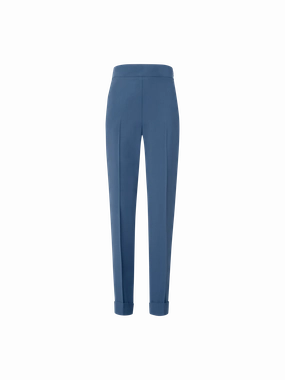 Perfect Comfort Yoga Ready Tapered Ankle Length Pants with Elastic Waist