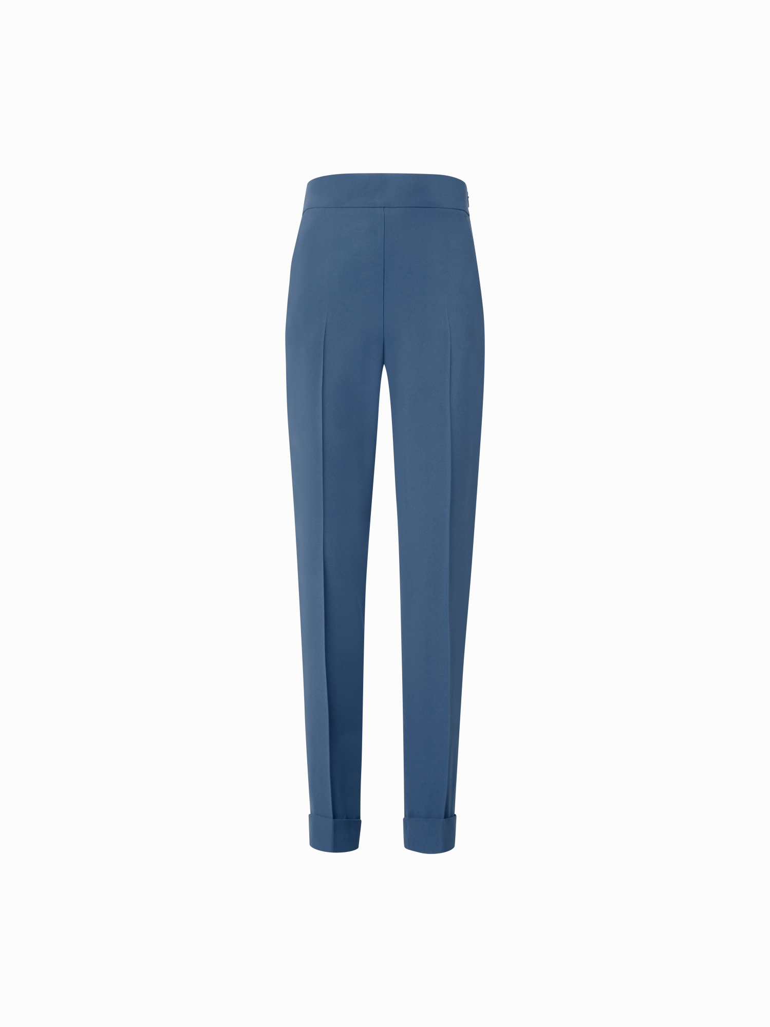Tapered Ankle Length Pants with Elastic Waist Layer-Friendly Relax Fit Design
